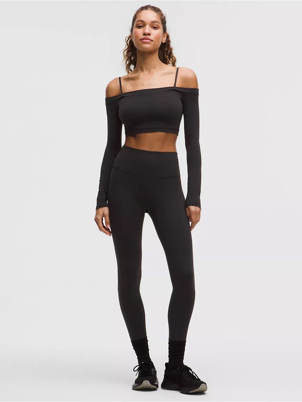 95•Lululemon Wunder Train HR Tight 25" Leggings - Black